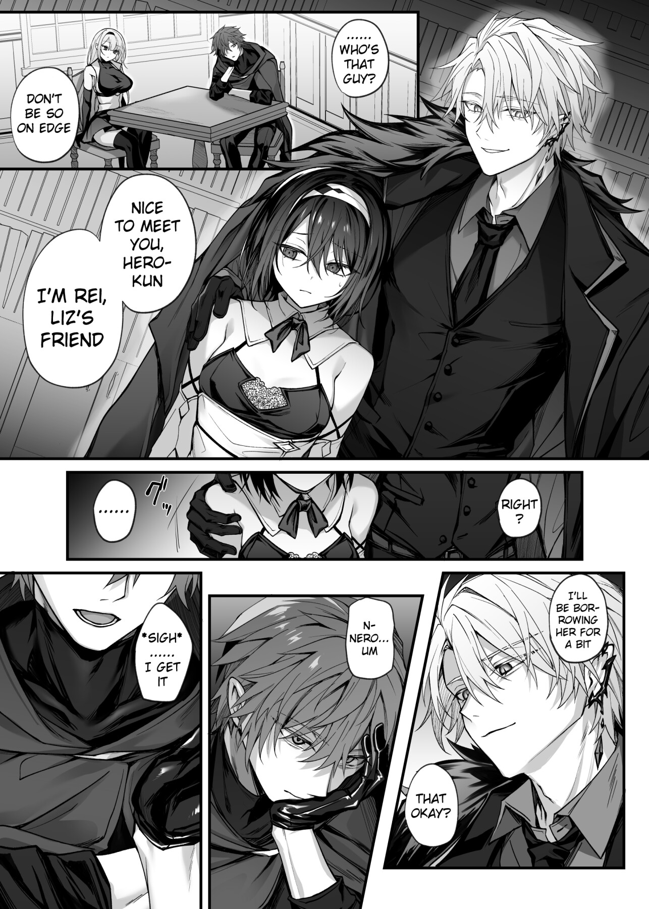 Hentai Manga Comic-The Hero's Party's Holy Woman was an Incubus's Slave.-Read-5